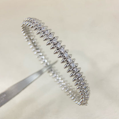 [LUXE] CLASH  BRACELET 8MM DIAMONDS