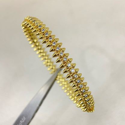 [LUXE] CLASH  BRACELET 8MM DIAMONDS