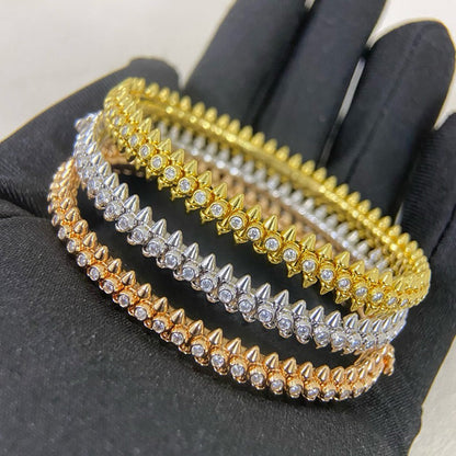 [LUXE] CLASH  BRACELET 8MM DIAMONDS