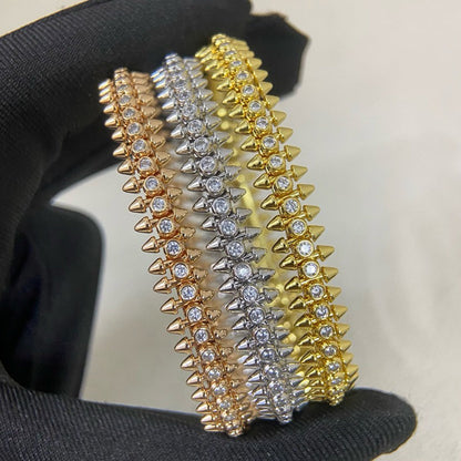 [LUXE] CLASH  BRACELET 8MM DIAMONDS