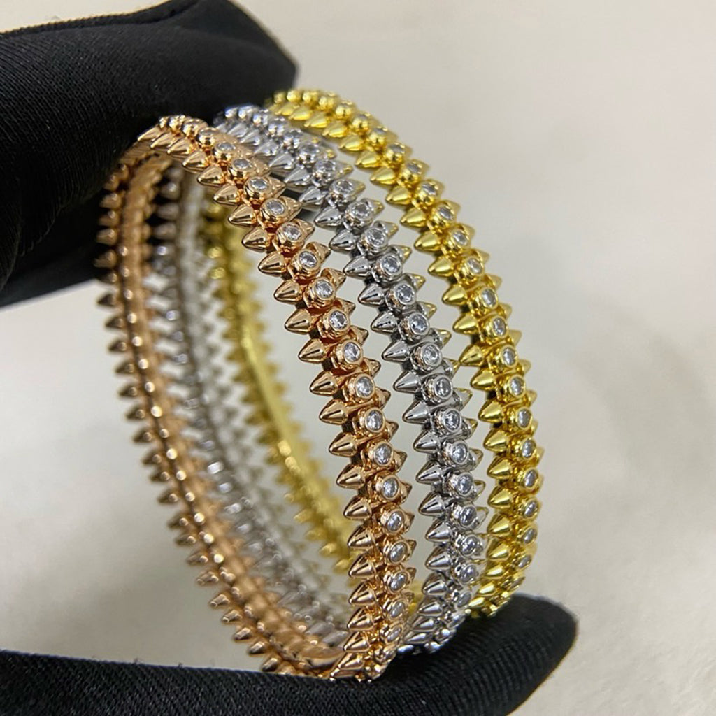 [LUXE] CLASH  BRACELET 8MM DIAMONDS