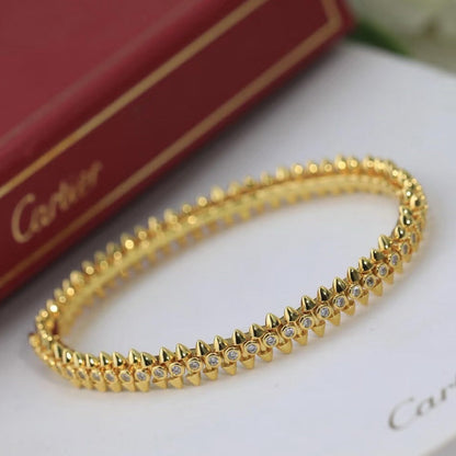 [LUXE] CLASH  BRACELET 8MM DIAMONDS