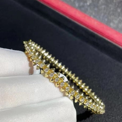 [LUXE] CLASH  BRACELET 8MM DIAMONDS