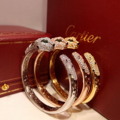 [LUXE] PANTHERE BIG BRACELET DIAMONDS