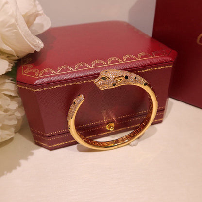 [LUXE] PANTHERE BIG BRACELET DIAMONDS