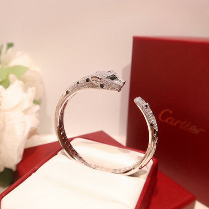 [LUXE] PANTHERE BIG BRACELET DIAMONDS