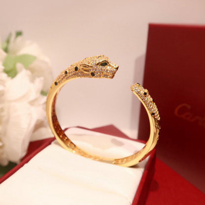 [LUXE] PANTHERE BIG BRACELET DIAMONDS