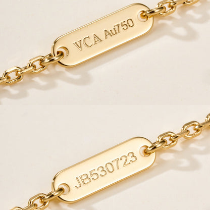 [LUXE]FLOWERLACE NECKLACE 5 DIAMONDS