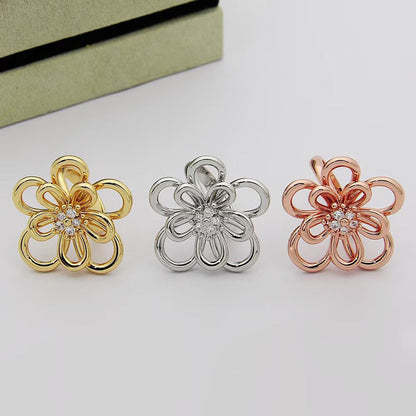 [LUXE] FLOWERLACE RING 5 DIAMONDS