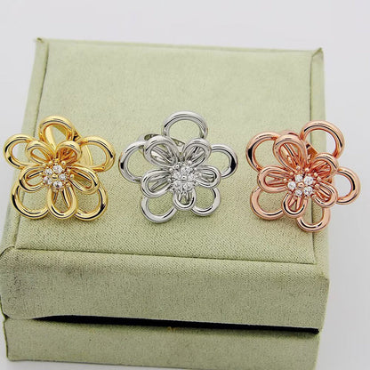 [LUXE] FLOWERLACE RING 5 DIAMONDS