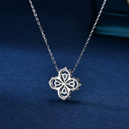 [LUXE] COLLAR DE LAZO CON MOTIVO COMPLETO DE DIAMANTE DE 16 MM EN MÚLTIPLES COLORES