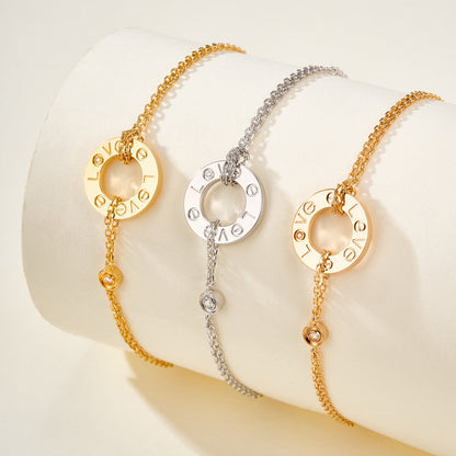 [LUXE] LOVE BRACELET 2 DIAMOND
