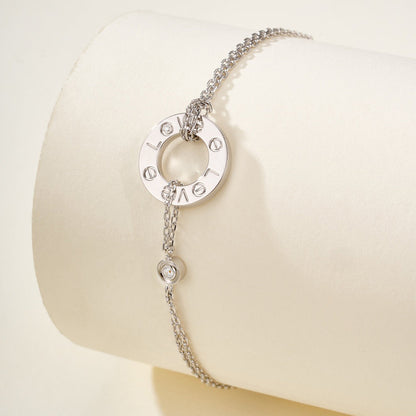 [LUXE] LOVE BRACELET 2 DIAMOND