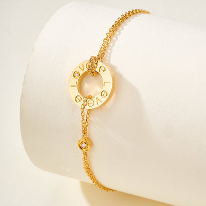 [LUXE] LOVE BRACELET 2 DIAMOND