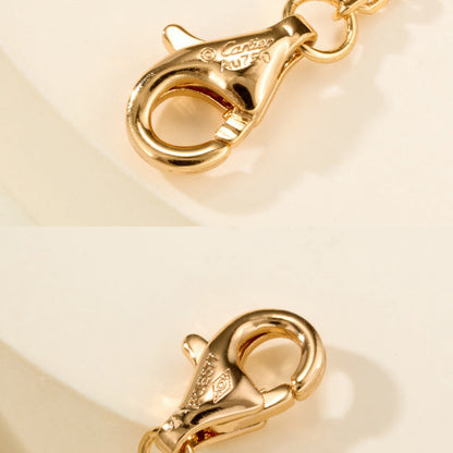 [LUXE] LOVE DOUBLE RING FULL DIAMOND BRACELET