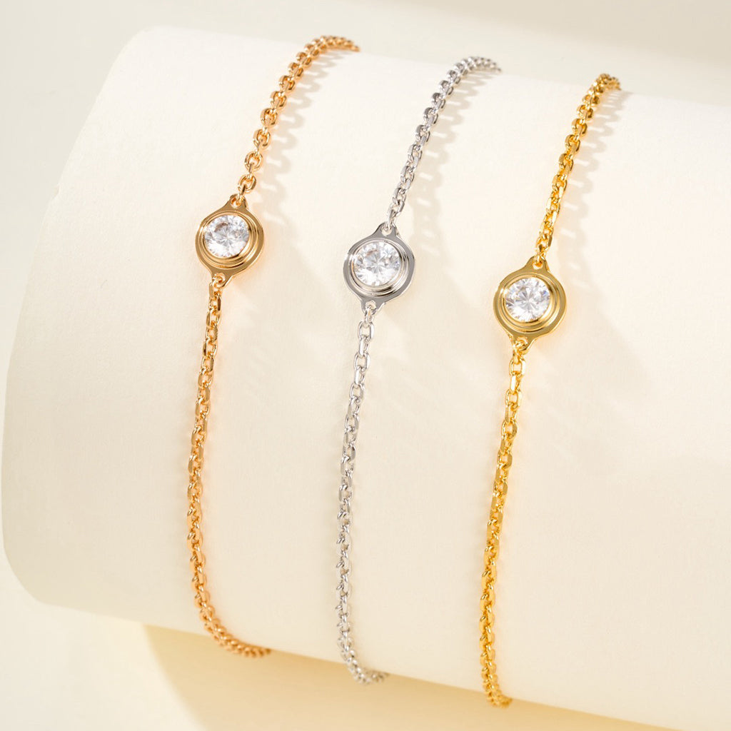 [LUXE] DAMOUR BRACELET 1 DIAMOND