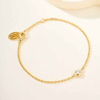 [LUXE] DAMOUR BRACELET 1 DIAMOND