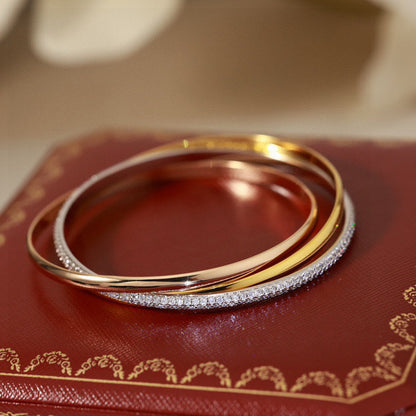 [LUXE] TRINITY 2.8MM SMALL BRACELET