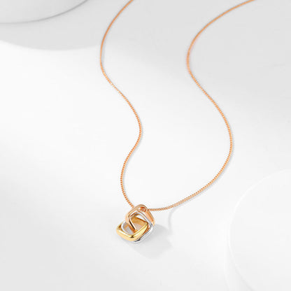 [LUXE] TRINITY CUSHION NECKLACE COLLECTION