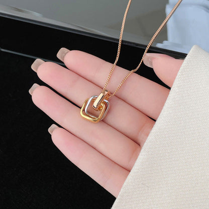 [LUXE] TRINITY CUSHION NECKLACE COLLECTION