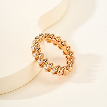 [LUXE] CLASH 6.8MM DIAMOND MEDIUM RING