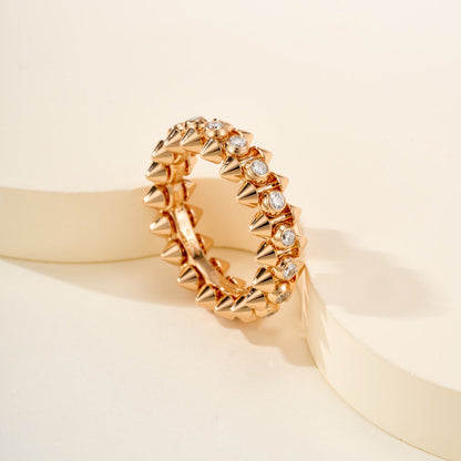 [LUXE] CLASH 6.8MM DIAMOND MEDIUM RING