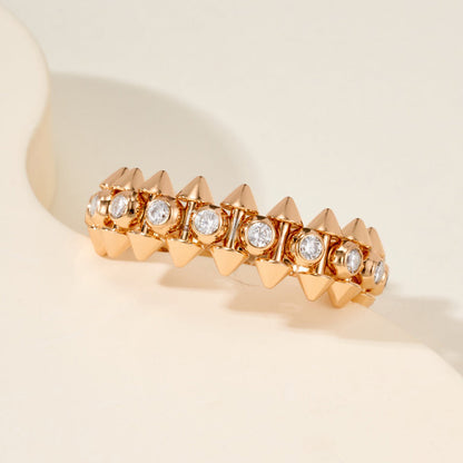 [LUXE] CLASH 6.8MM DIAMOND MEDIUM RING