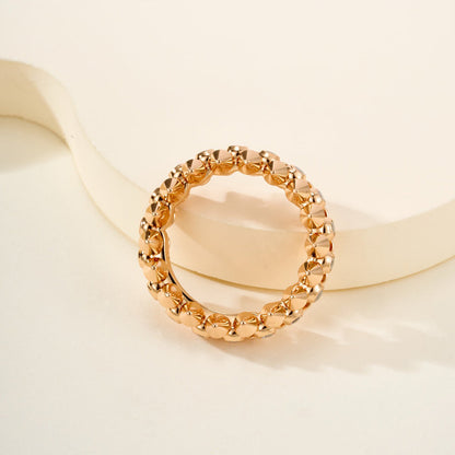 [LUXE] CLASH 6.8MM DIAMOND MEDIUM RING