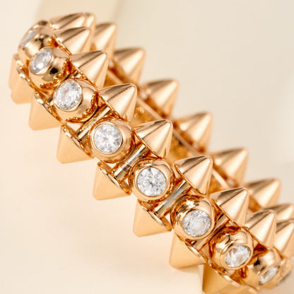 [LUXE] CLASH 6.8MM DIAMOND MEDIUM RING
