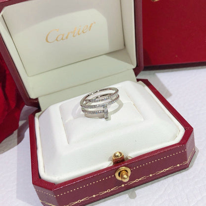 [LUXE] JUSTE RING 4.8MM FULL DIAMOND