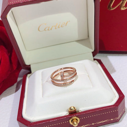 [LUXE] JUSTE RING 4.8MM FULL DIAMOND