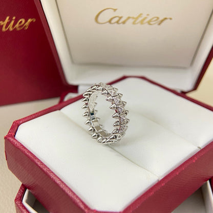 [LUXE] CLASH 6.4MM SMALL FULL DIAMOND RING