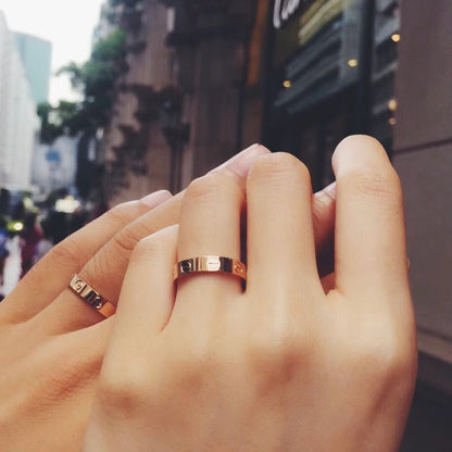 [LUXE] LOVE RING 3.6 MM NO DIAMOND