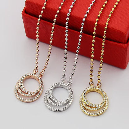 [LUXE] ETINCELLE  FULL DIAMOND NECKLACE