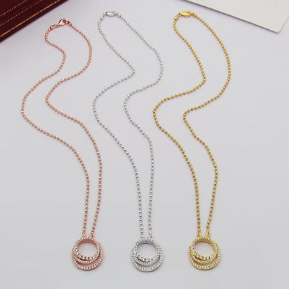 [LUXE] ETINCELLE  FULL DIAMOND NECKLACE