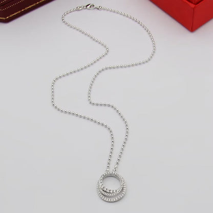 [LUXE] ETINCELLE  FULL DIAMOND NECKLACE