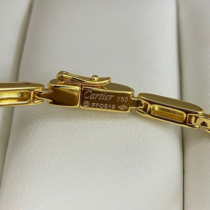 [LUXE] PANTHERE HALF DIAMOND ON CHAIN BRACELET