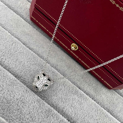 [LUXE] PANTHERE FULL DIAMOND NECKLACE