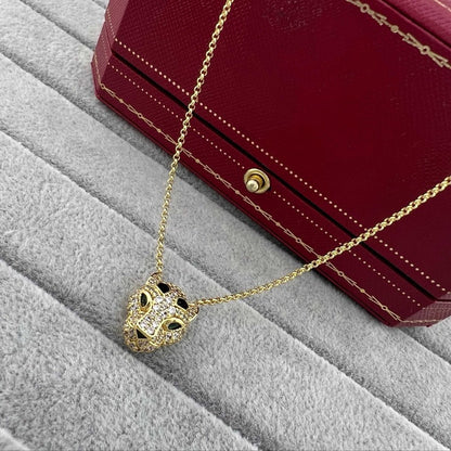 [LUXE] PANTHERE FULL DIAMOND NECKLACE