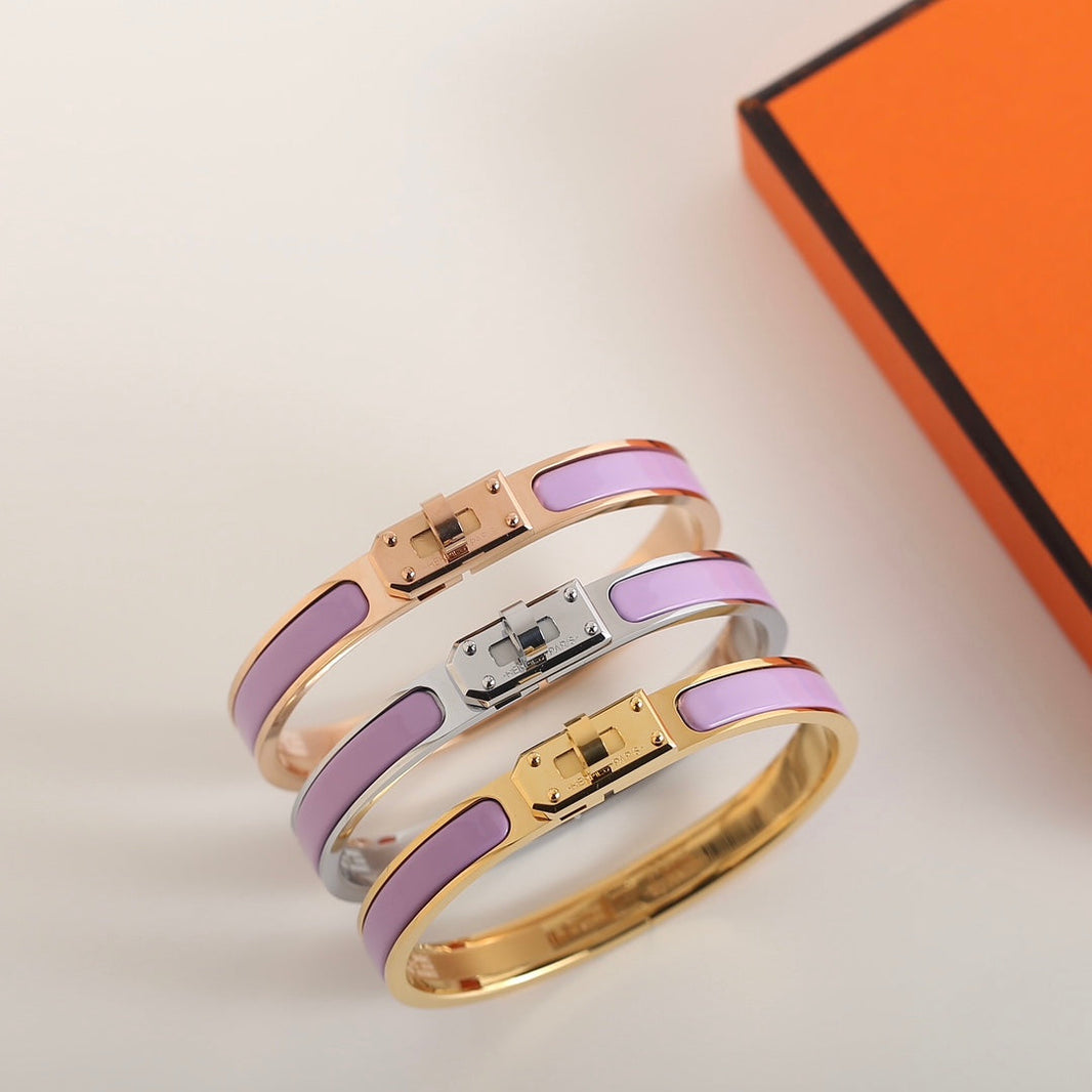 [LUXE]PULSERA HM KELLY PÚRPURA