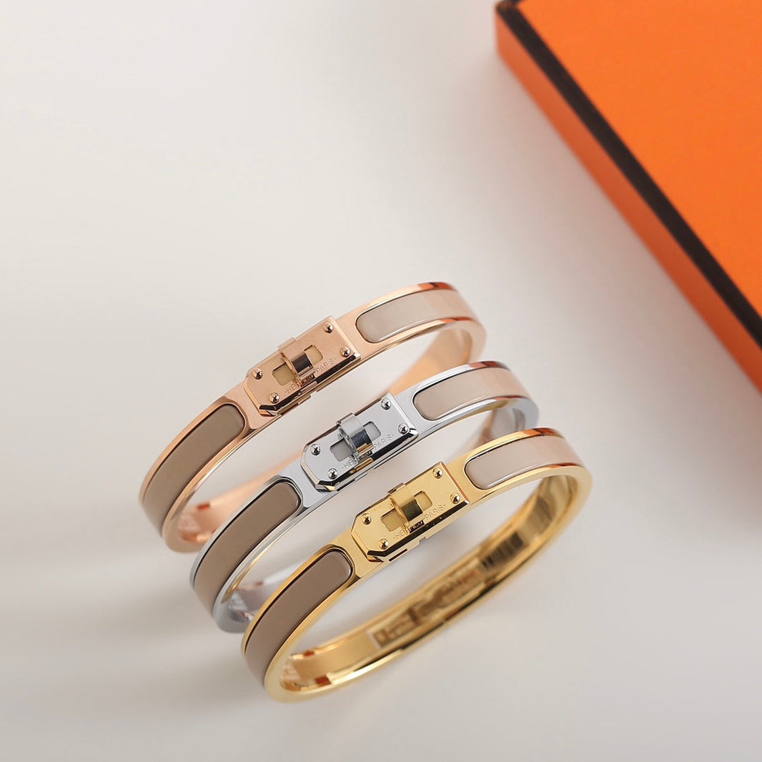 [LUXE]PULSERA HM KELLY GRIS