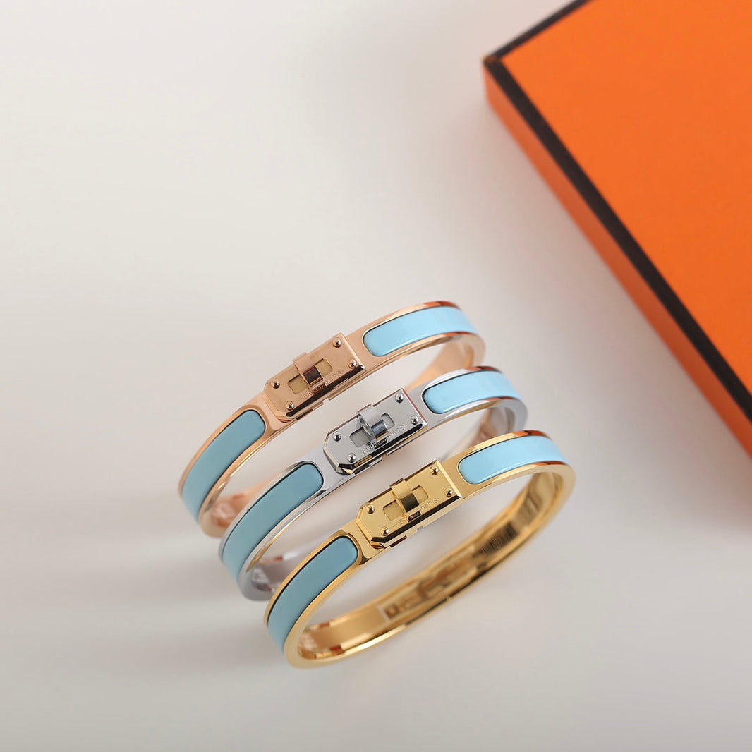 [LUXE]PULSERA HM KELLY AZUL NUBE
