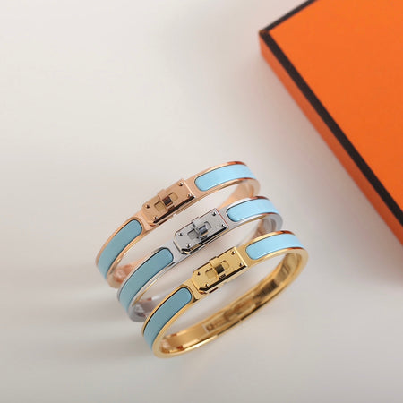 [LUXE]PULSERA HM KELLY AZUL NUBE