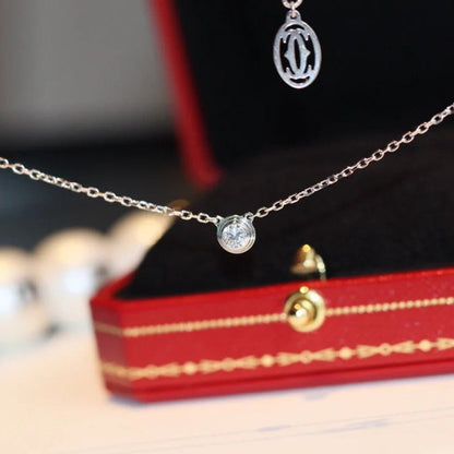 [LUXE] DAMOUR DIAMOND NECKLACE