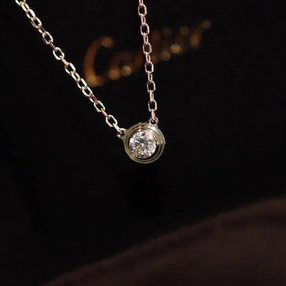[LUXE] DAMOUR DIAMOND NECKLACE
