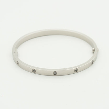 [LUXE]PULSERA LOVE 3,65 MM 10 DIAMANTES