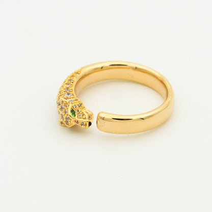 [LUXE]ANILLO PANTHERE DIAMANTE 7.3MM 