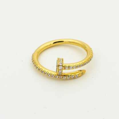 [LUXE]JUSTE ANILLO ORO 1.8MM DIAMANTES