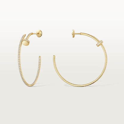 [LUXE] JUSTE FULL DIAMOND LARGE EARRINGS