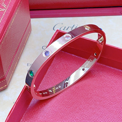 [LUXE]2026 RAINBOW LOVE BRACELET 6.1MM  10 DIAMONDS